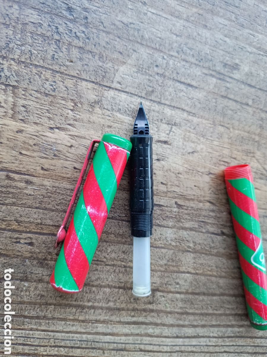 Plumas estilogr&aacute;ficas antiguas: PLUMA ESTILOGR&Aacute;FICA BENETTON - Foto 3