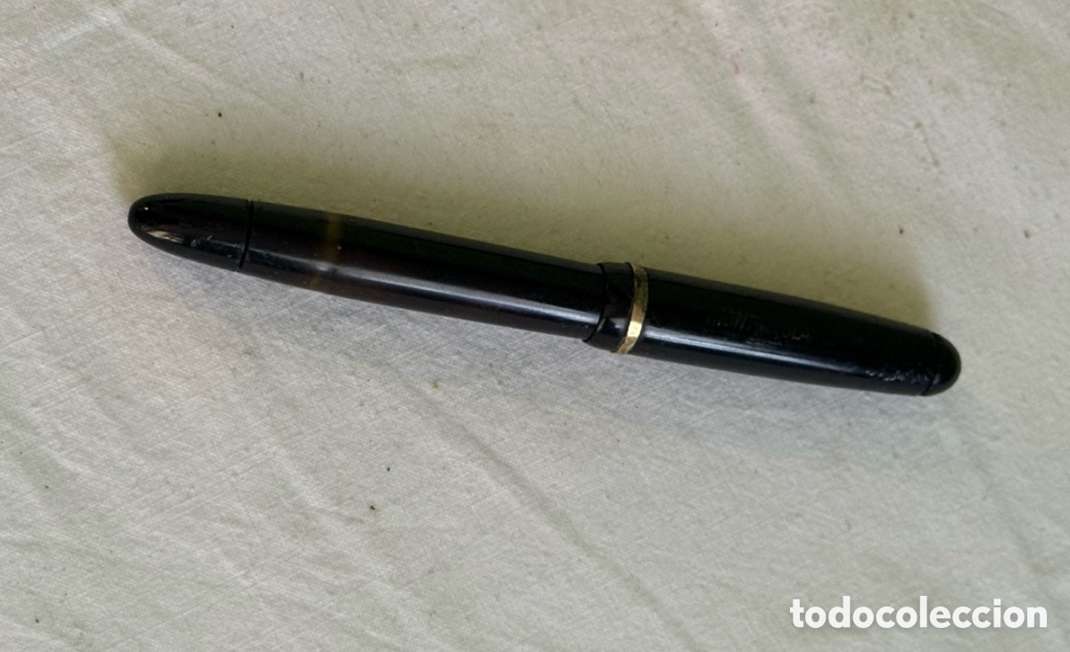 Plumas de tinta permanente antigas: MONTBLANC 344G PLUMA ESTILOGR&Aacute;FICA ORIGINAL ORO 14K A&Ntilde;OS 50 ALEMANIA