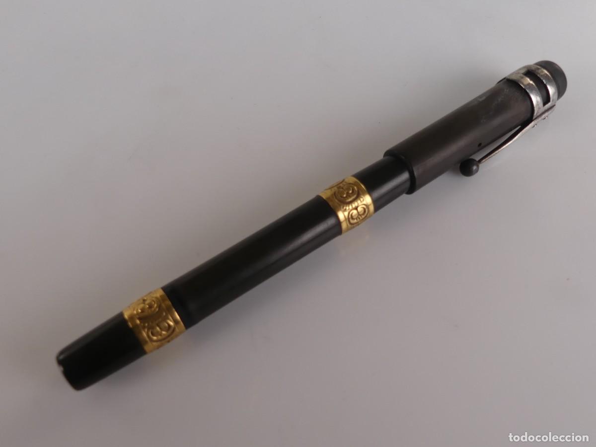 Plumas de tinta permanente antigas: ANTIGUA PLUMA ESTILOGRAFICA OBJETO DE COLECCI&Oacute;N