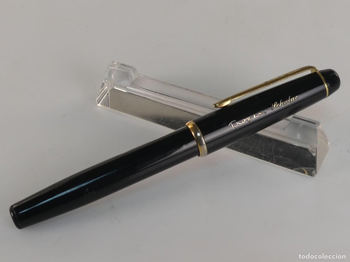 Penne stilografiche antiche: PLUMA ESTILOGRAFICA MARCA TROPEN MODELO SCHOLAR