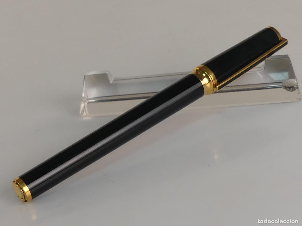 Penne stilografiche antiche: Antigua Pluma Dupont Plumin 18 k Pieza de Colecci&oacute;n