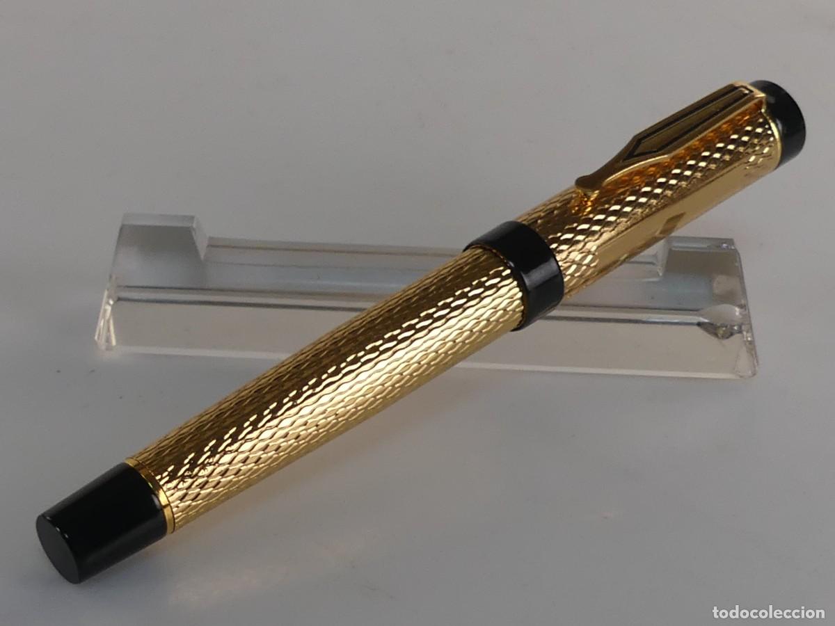Plumas de tinta permanente antigas: PLUMA ESTILOGRAFICA IRIDIUM POINT GERMANY OBJETO DE COLECCI&Oacute;N