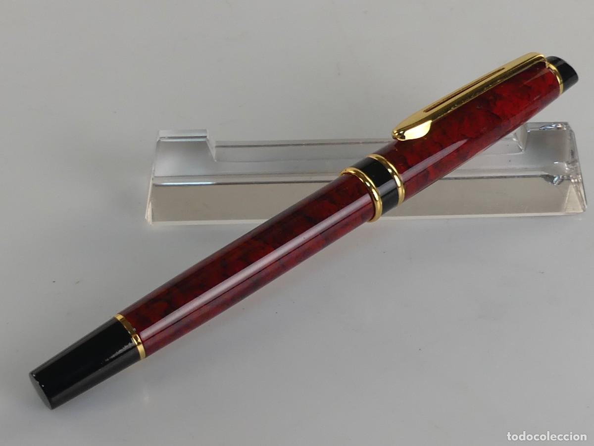 Plumas de tinta permanente antigas: PLUMA ESTILOGRAFICA IRIDIUM POINT GERMANY OBJETO DE COLECCI&Oacute;N