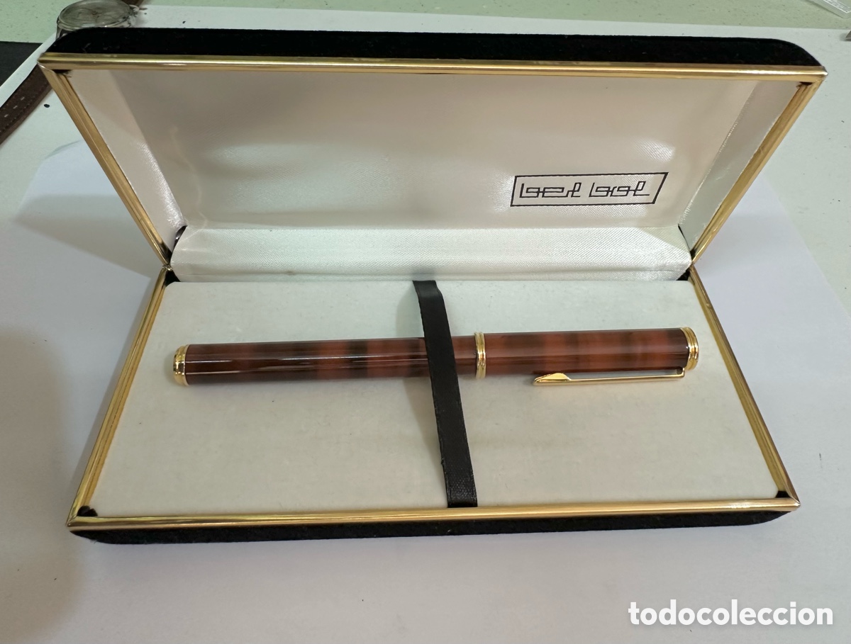 Plumas de tinta permanente antigas: Antigua pluma estilogr&aacute;fica como nueva