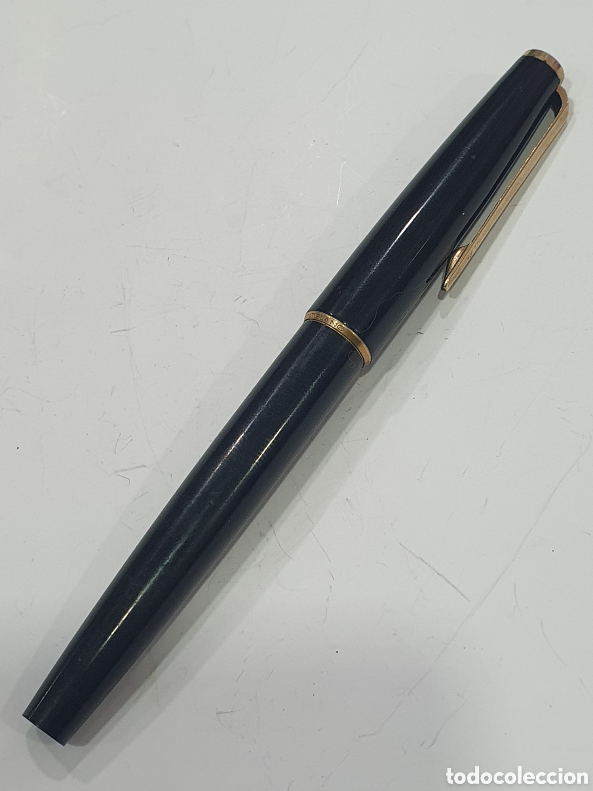 Penne stilografiche antiche: Estilografica Montblanc negra. (L127)