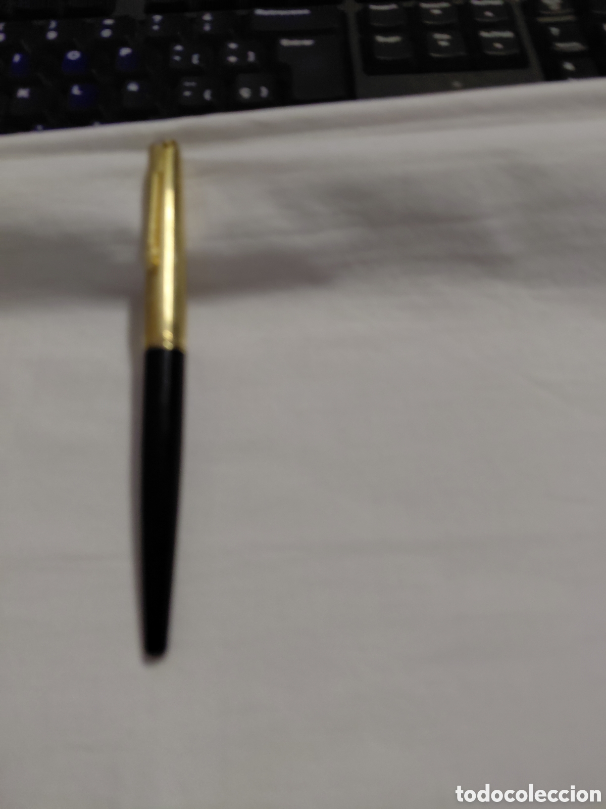 Plumas estilogr&aacute;ficas antiguas: ANTIGUA PLUMA PARKER 45 GT CAPUCHON CHAPADO 12K.GOMA DE CARGA CUARTEADA
