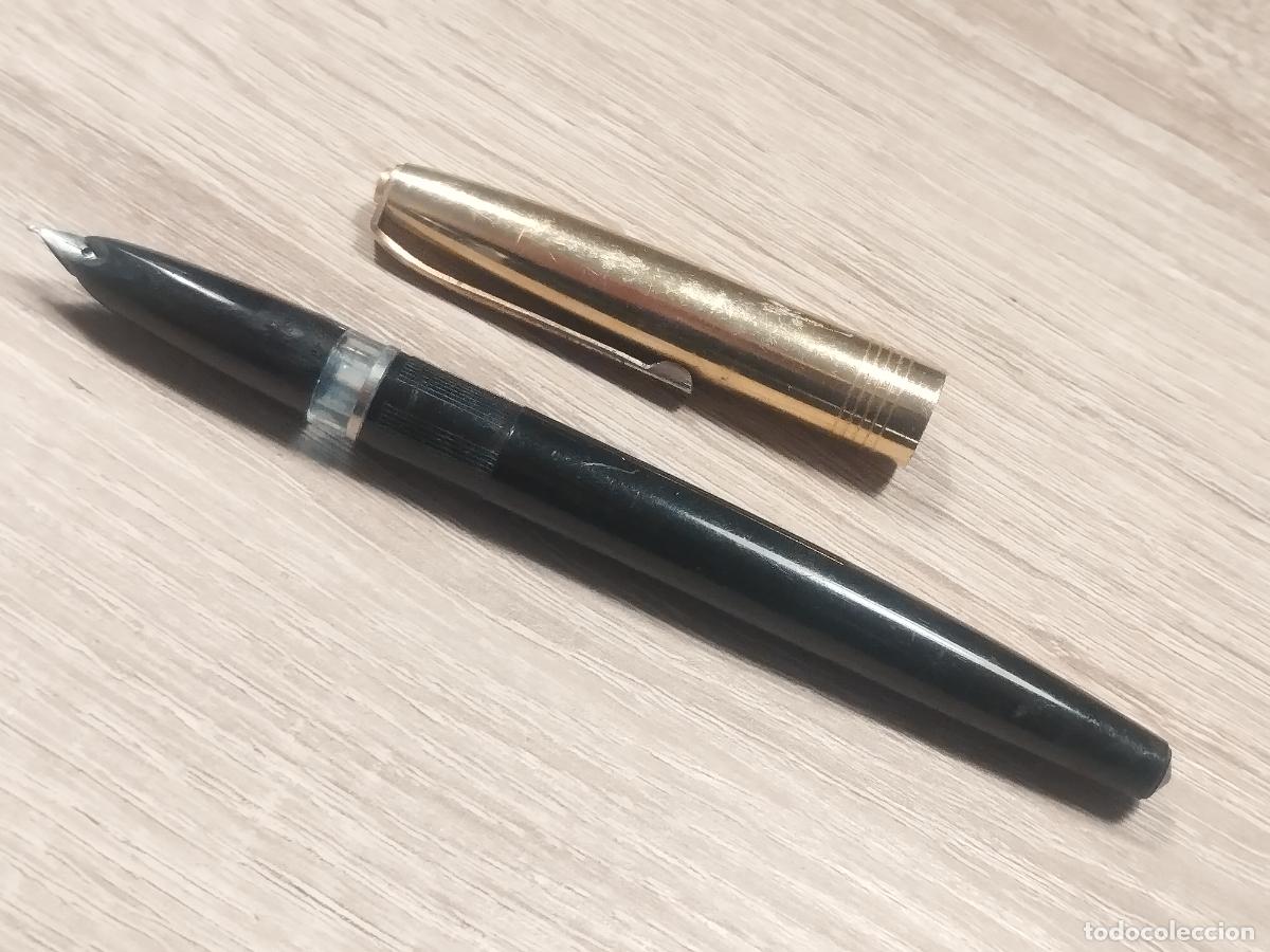 Plumas estilogr&aacute;ficas antiguas: JT - PLUMA ESTILOGRAFICA. SIN MARCA. VER FOTOS.