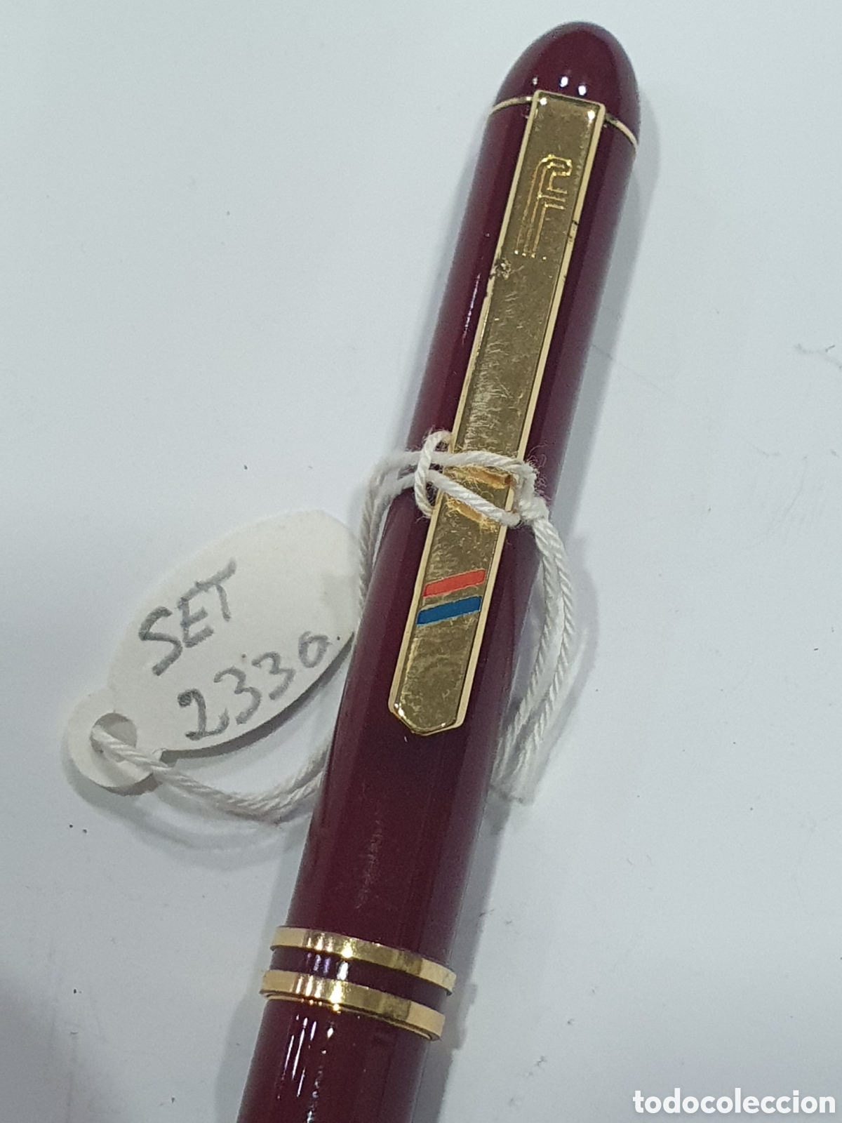 Plumas estilogr&aacute;ficas antiguas: Estilografica roja Iridium Point. (L103) - Foto 2