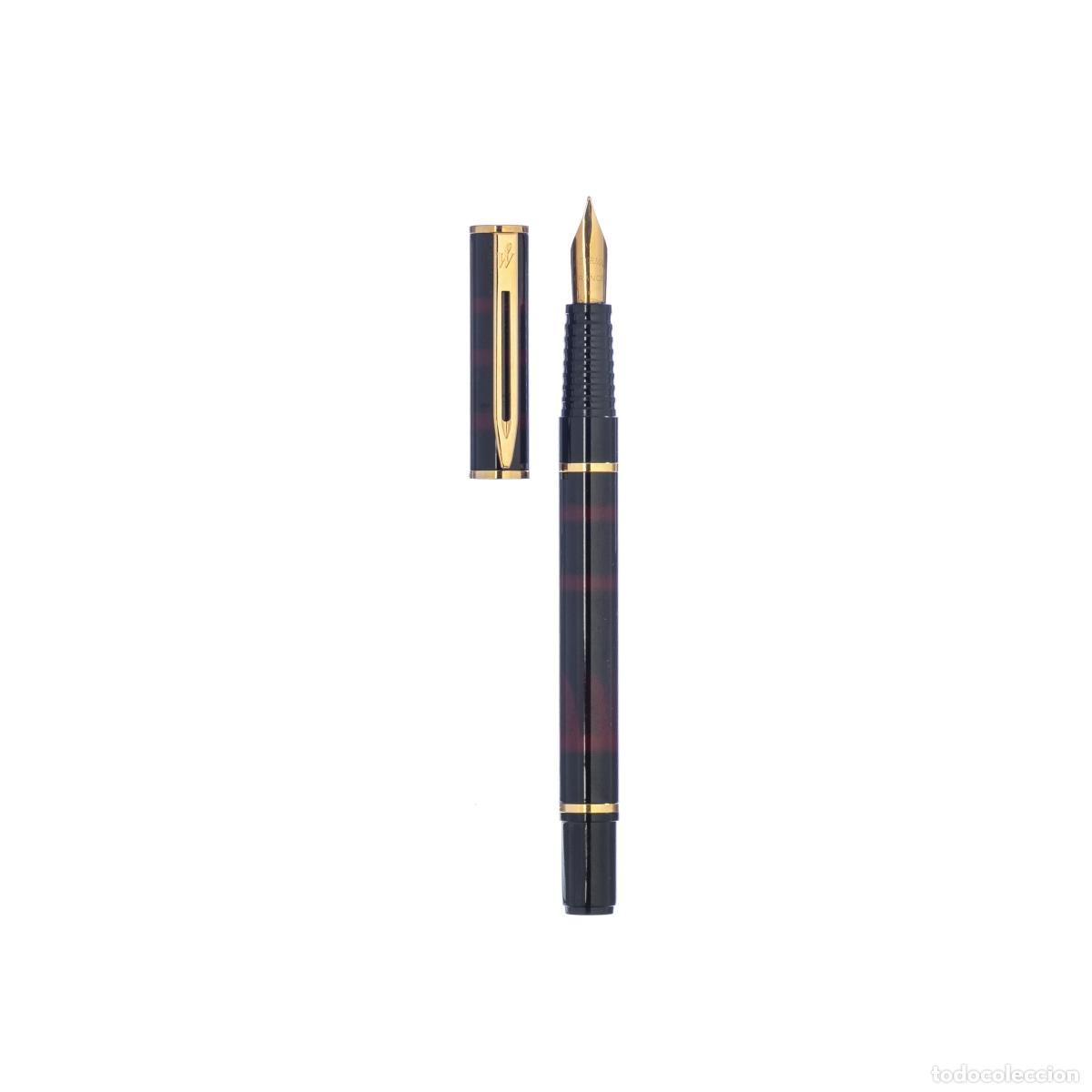 Plumas estilogr&aacute;ficas antiguas: Plumas - Pluma Waterman; Laureate - Foto 1