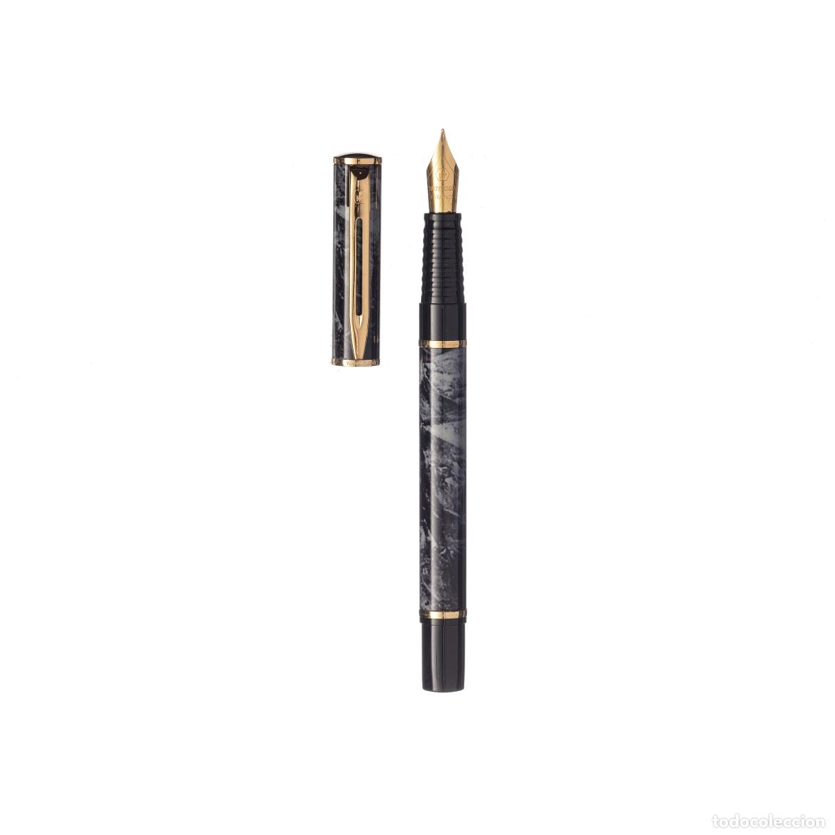 Plumas estilogr&aacute;ficas antiguas: Plumas - Pluma Waterman; Laureate - Foto 1