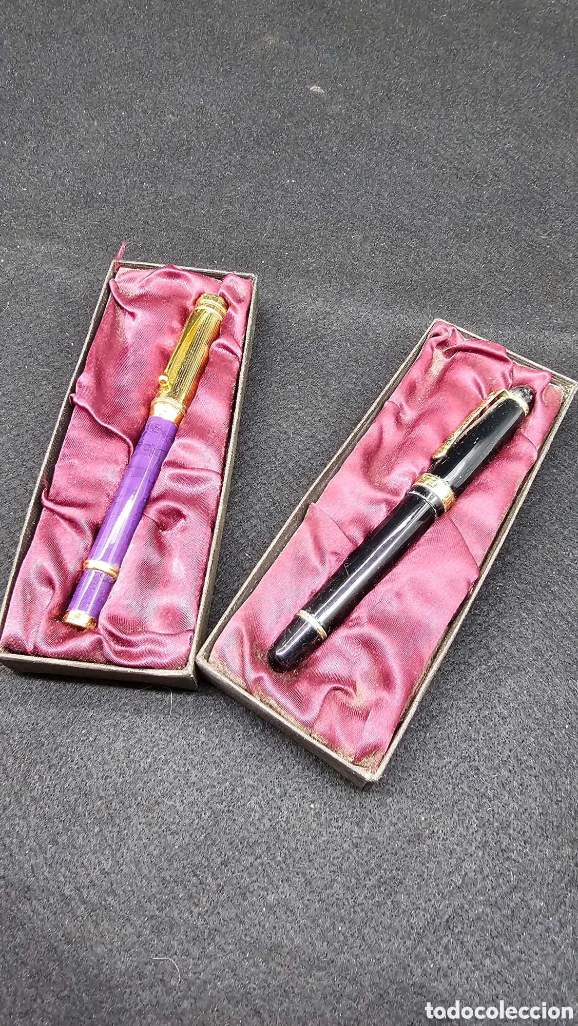 Plumas estilogr&aacute;ficas antiguas: 2 plumas estilogr&aacute;ficas