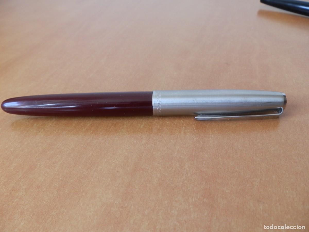 Alte F&uuml;llfederhalter: Pluma estilogr&aacute;fica INOXCROM, vintage.