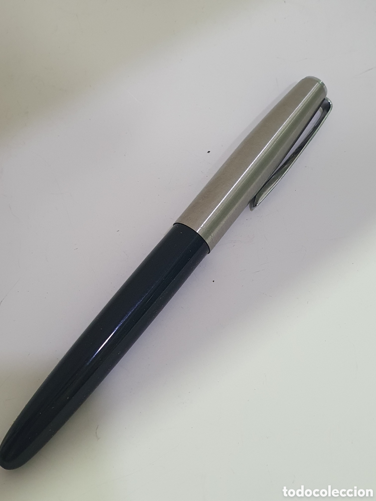 Alte F&uuml;llfederhalter: Estilografica Inoxcrom 55 negra. (L68)