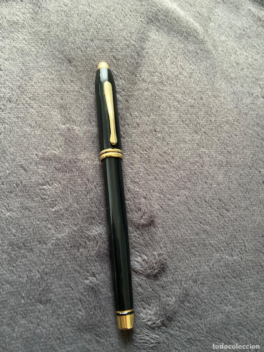 Plumas estilogr&aacute;ficas antiguas: CROSS con Plumin de Oro 14cts - Foto 5