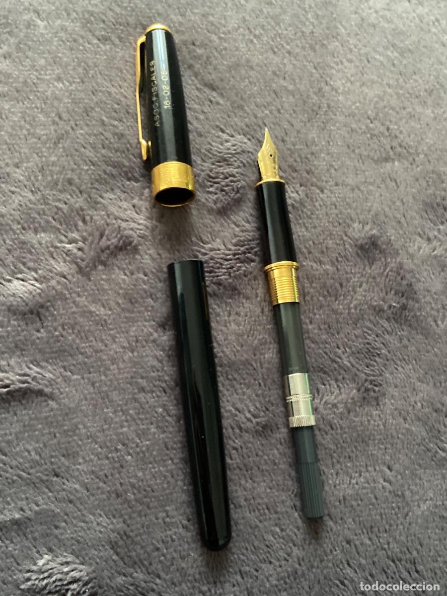 Plumas estilogr&aacute;ficas antiguas: PARKER con Plumin de Oro 14cts - Foto 4