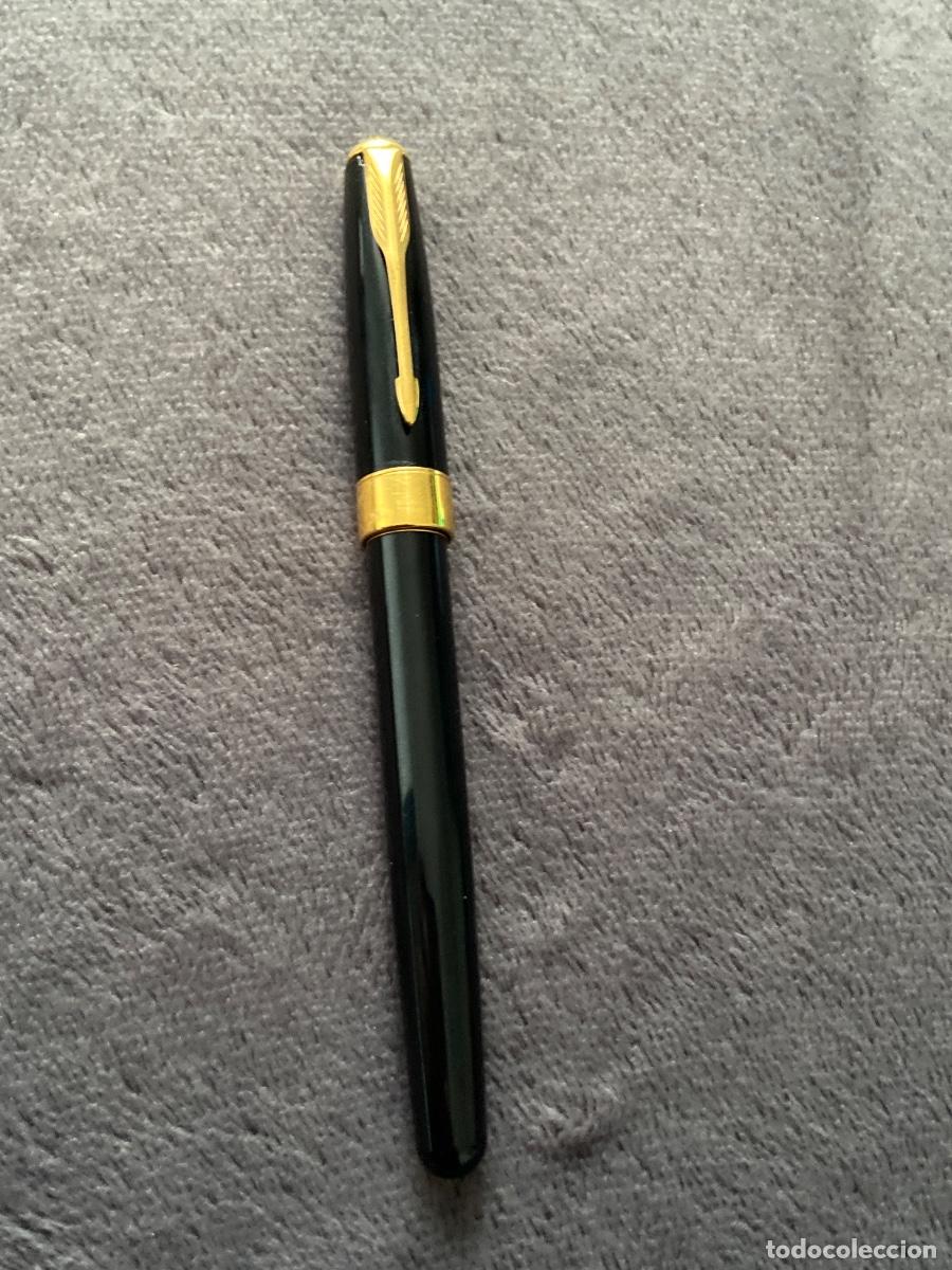 Plumas estilogr&aacute;ficas antiguas: PARKER con Plumin de Oro 14cts - Foto 5