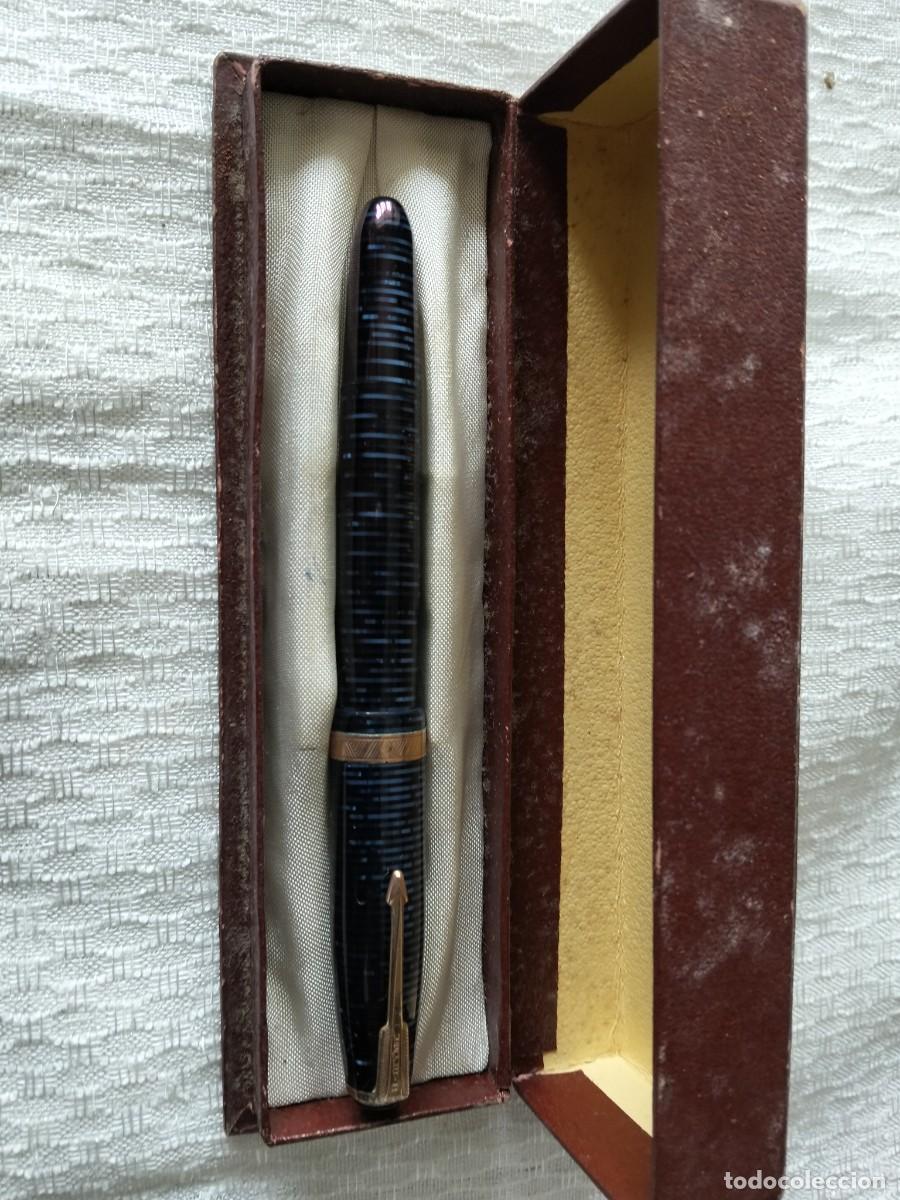 Plumas estilogr&aacute;ficas antiguas: PLUMA PARKER VACUMATIC 1930/50 - Foto 3