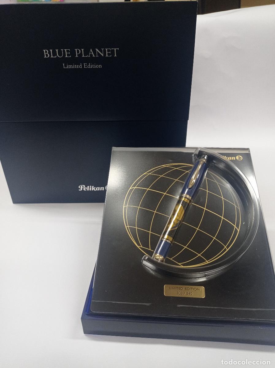 Plumas estilogr&aacute;ficas antiguas: PELIKAN M1000 BLUE PLANET &ndash; EDICI&Oacute;N LIMITADA 303/540