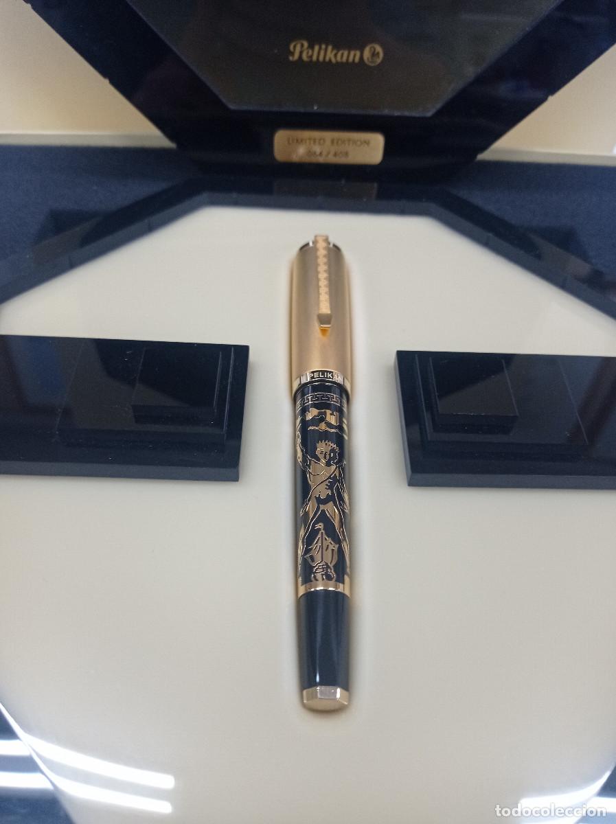 Plumas estilogr&aacute;ficas antiguas: PELIKAN COLOSSUS OF RHODES &ndash; EDICI&Oacute;N LIMITADA 064/408