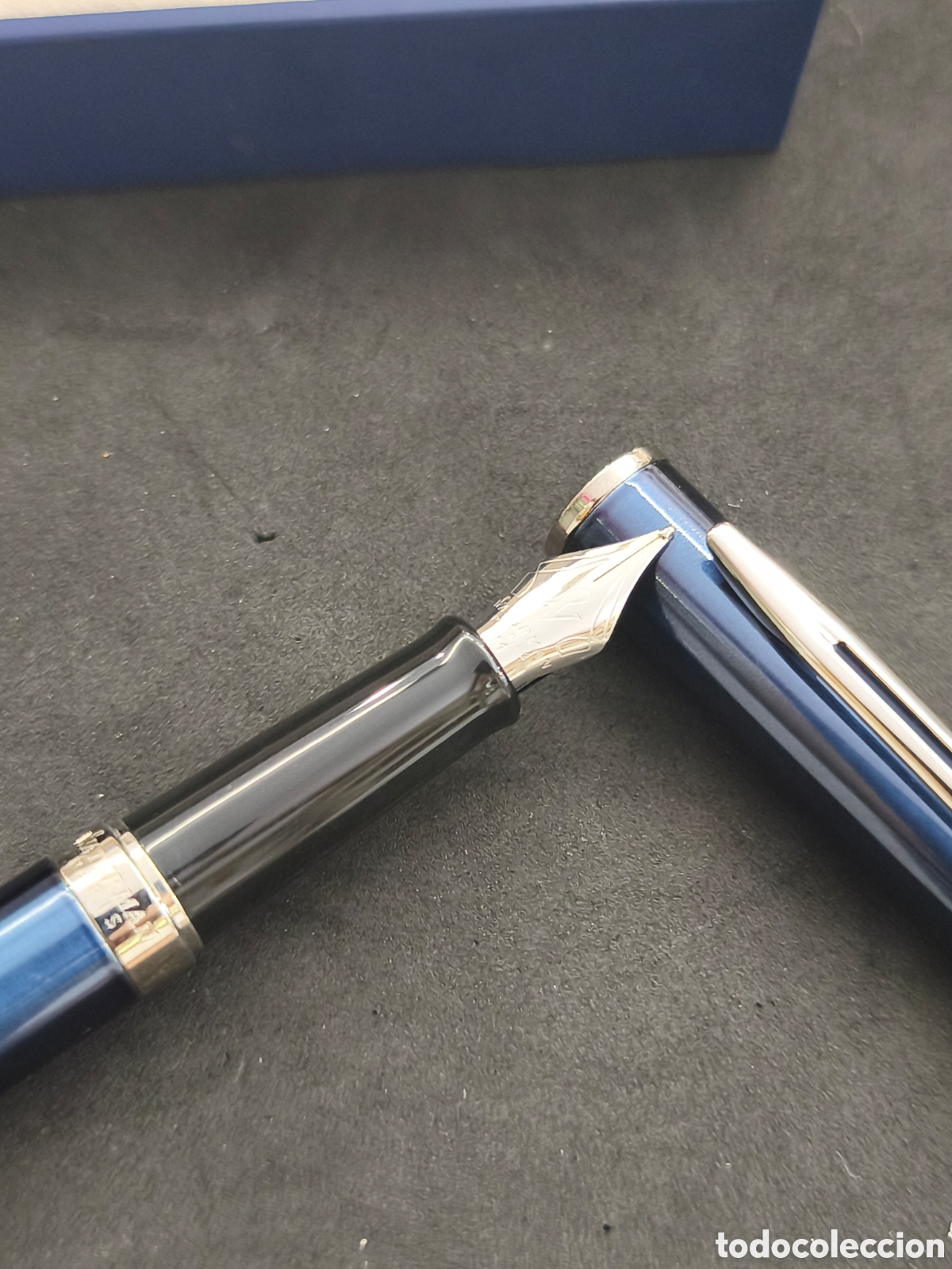 Plumas estilogr&aacute;ficas antiguas: Pluma waterman, perfecto estado - Foto 2