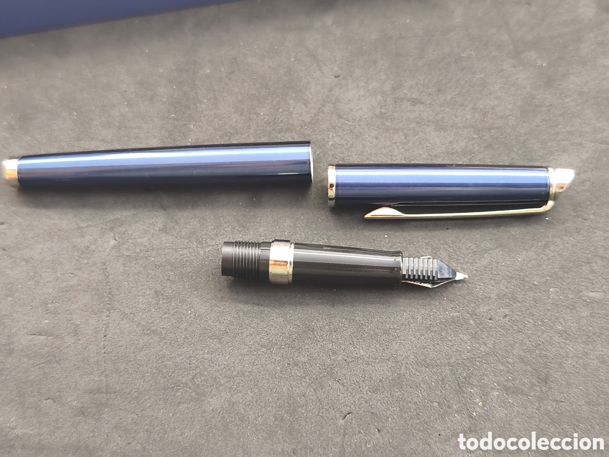 Plumas estilogr&aacute;ficas antiguas: Pluma waterman, perfecto estado - Foto 4