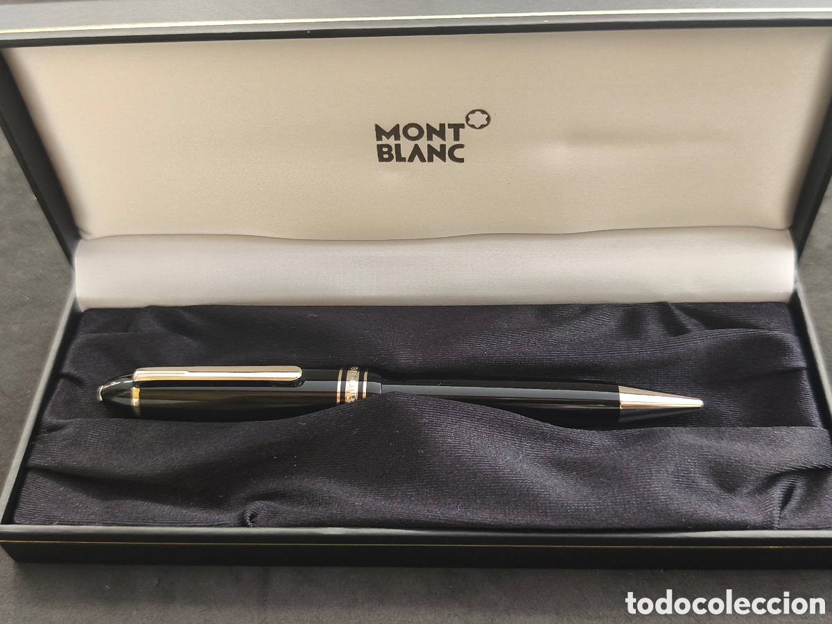 Plumas estilogr&aacute;ficas antiguas: Bol&iacute;grafo Montblanc Meisterstuck pix, 15cm