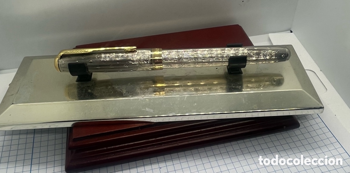 Plumas estilogr&aacute;ficas antiguas: PLUMA PARKER SONNET FRANCE 18k-750, F, SIN USO