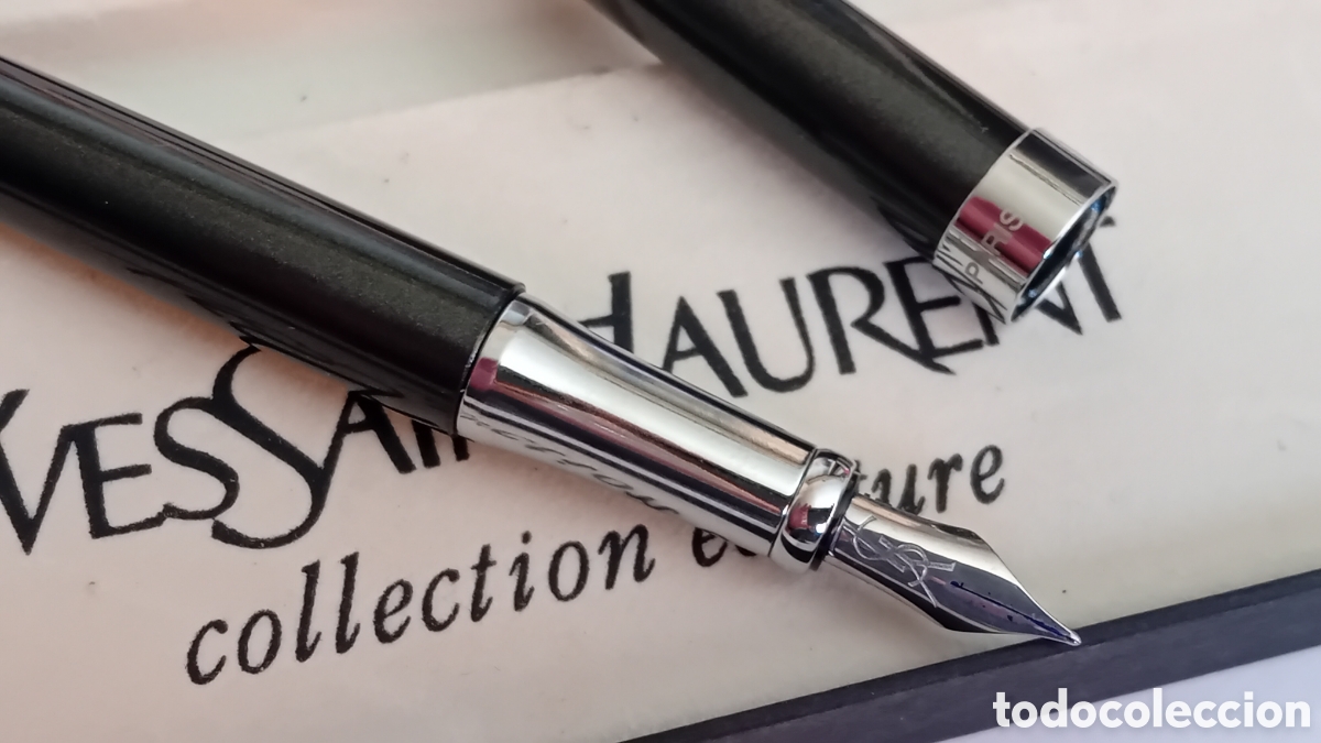 Plumas estilogr&aacute;ficas antiguas: PLUMA VINTAGE YVES SAINT LAURENT