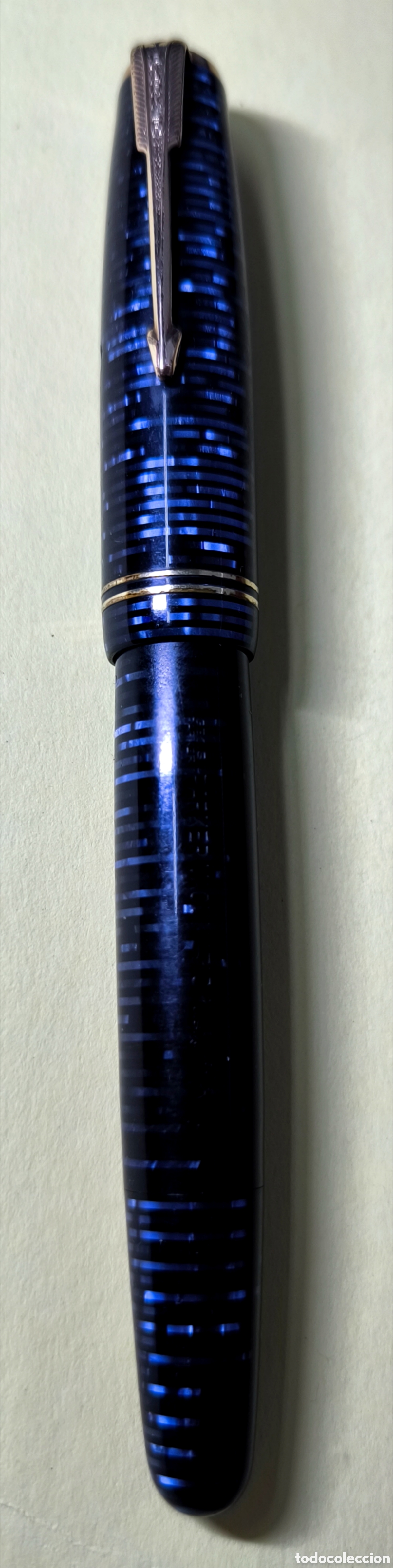 Plumas estilogr&aacute;ficas antiguas: PLUMA PARKER VACUMATIC ANTIGUA 1930 - Foto 2