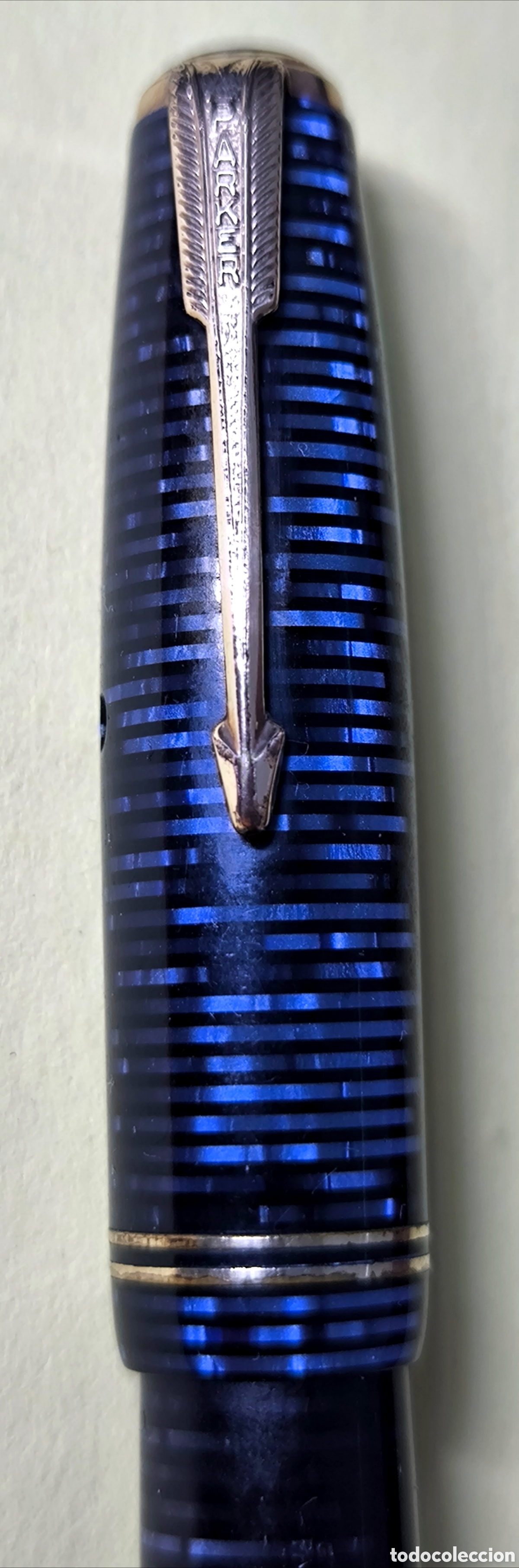 Plumas estilogr&aacute;ficas antiguas: PLUMA PARKER VACUMATIC ANTIGUA 1930