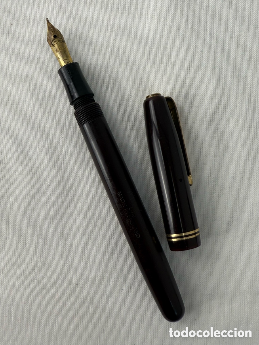 Plumas estilogr&aacute;ficas antiguas: Pluma estilogr&aacute;fica watermans 512 Made in England. Para reparar o piezas.
