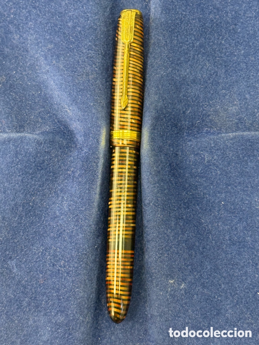 Plumas estilogr&aacute;ficas antiguas: Antigua pluma estilogr&aacute;fica junior 12 cms longitud