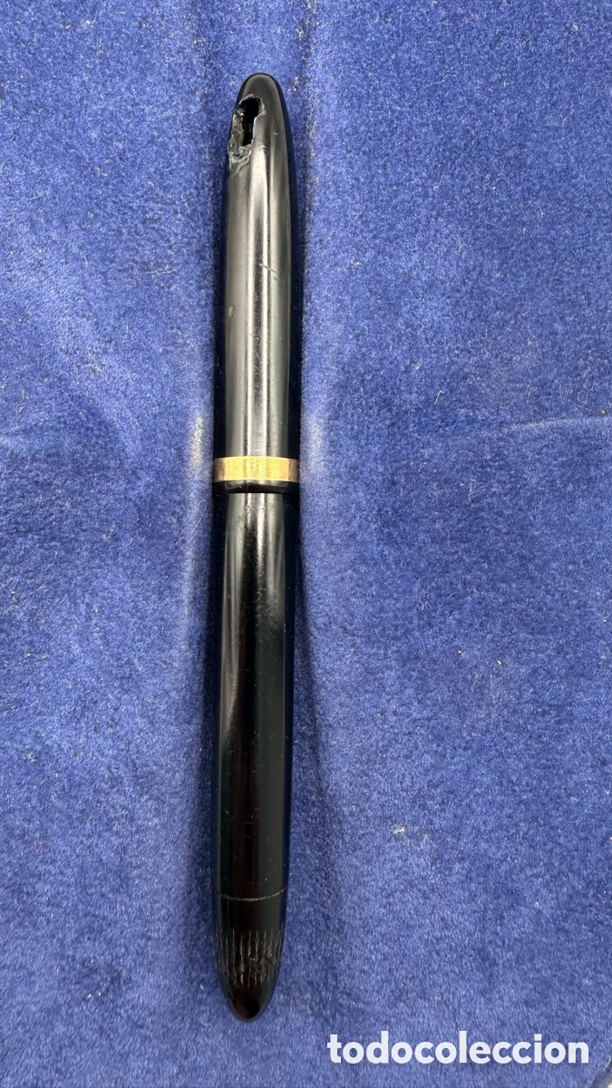 Plumas estilogr&aacute;ficas antiguas: Pluma estilogr&aacute;fica sheaffer Pen Co. Plumin 33. 14K. Para reparar.
