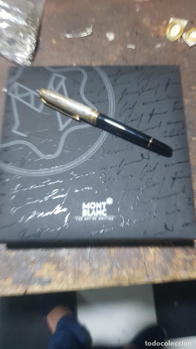 Plumas estilogr&aacute;ficas antiguas: Pluma montblanc original