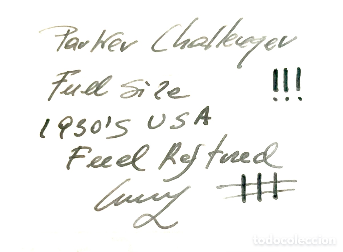 Plumas estilogr&aacute;ficas antiguas: Parker Challenger 1930&rsquo;S USA - Foto 8