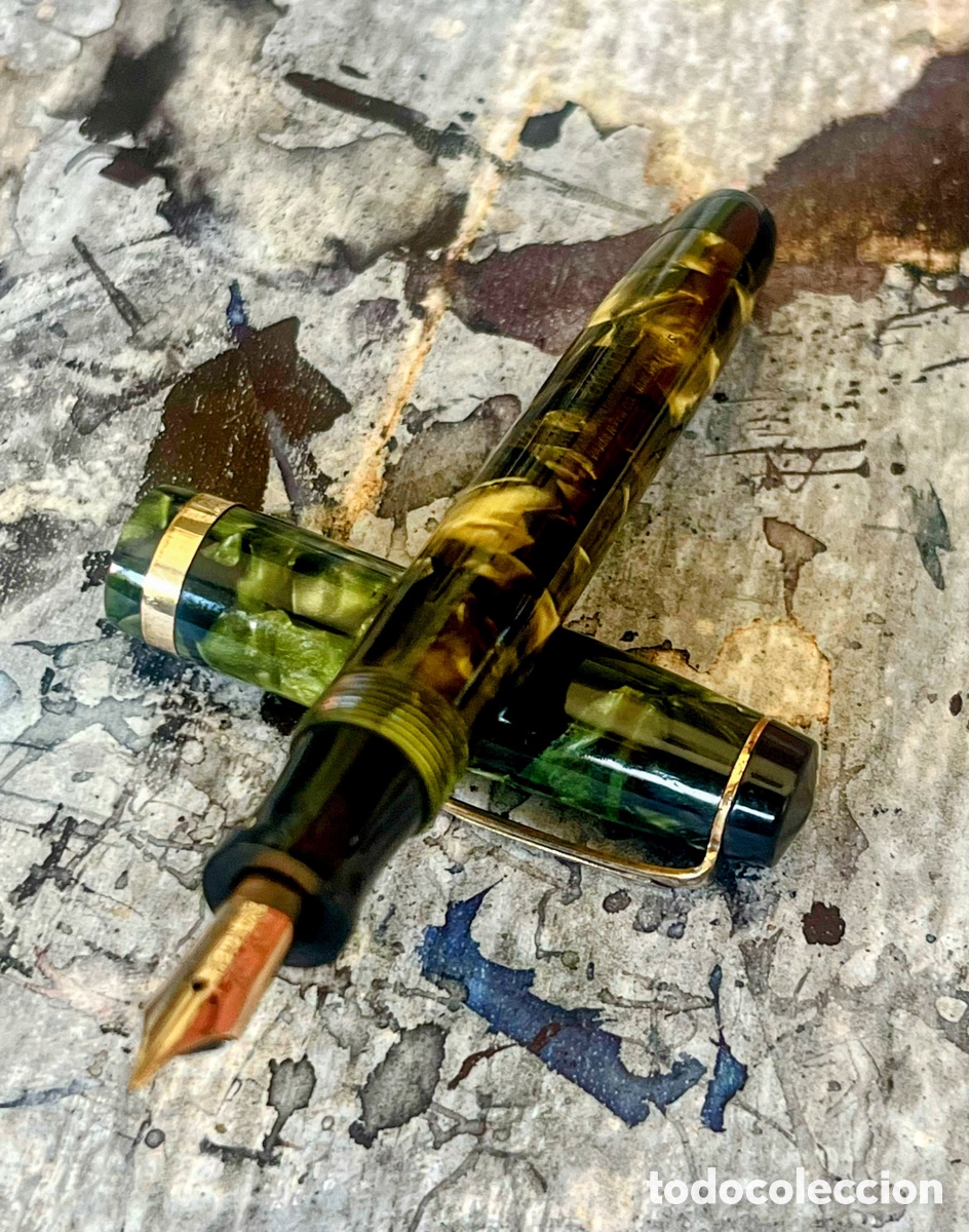Plumas estilogr&aacute;ficas antiguas: Parker Challenger 1930&rsquo;S USA - Foto 1