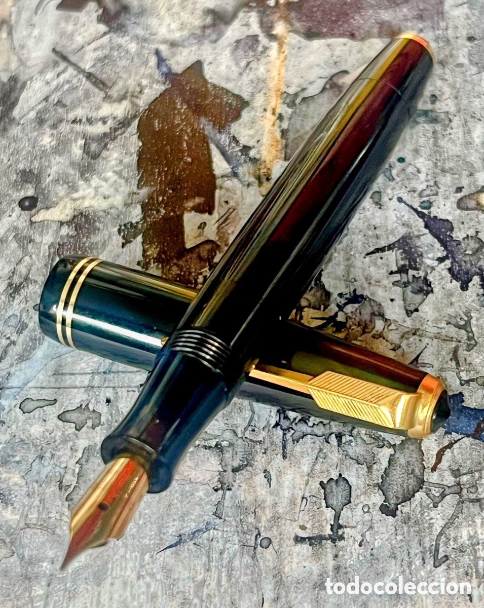 Plumas estilogr&aacute;ficas antiguas: Parker Duofold 1950&rsquo;S Francia
