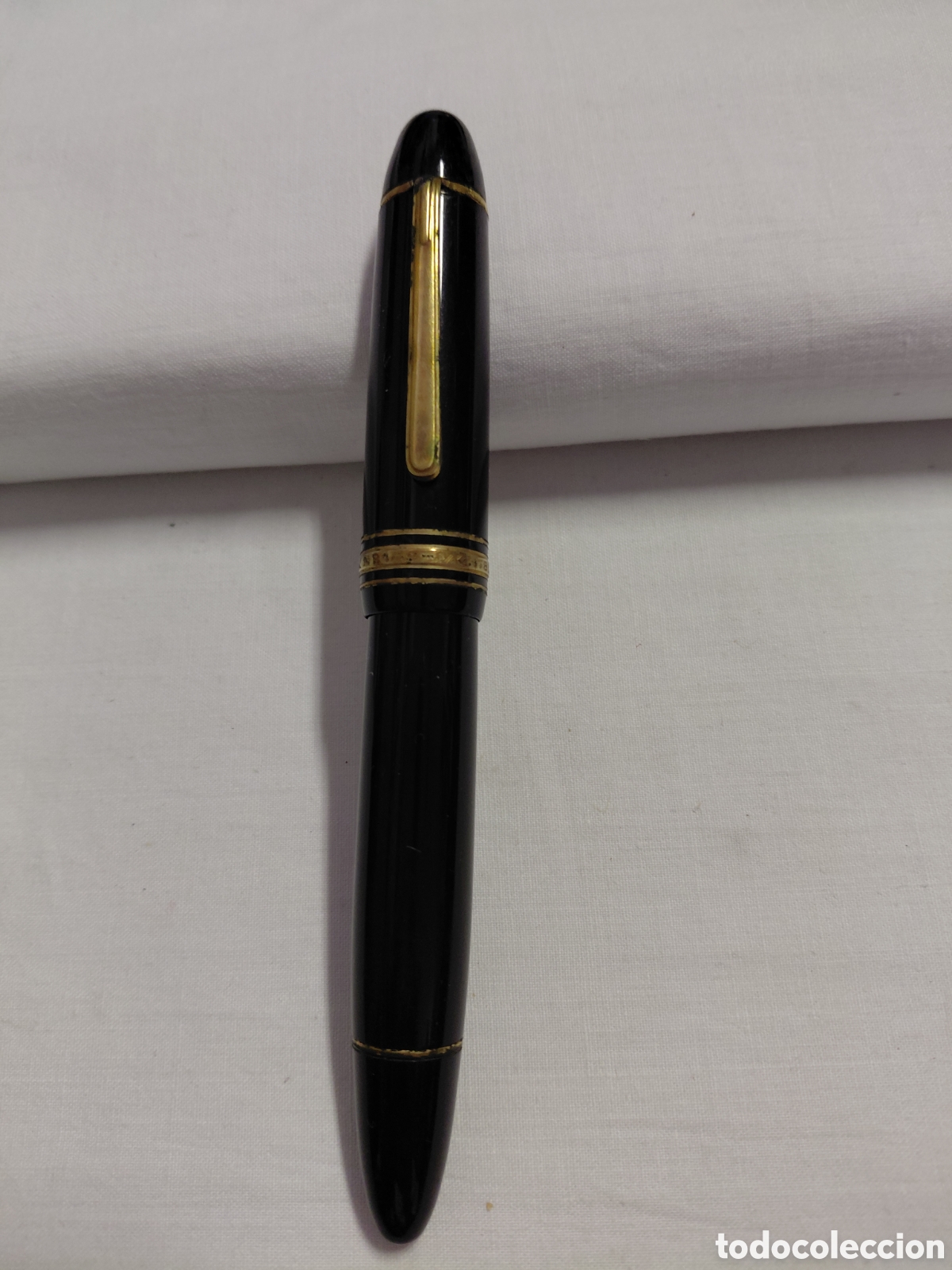 Plumas estilogr&aacute;ficas antiguas: ANTIGUA PLUMA ESTILOGRAFICA MONTBLANC MEISTERSTUCK 14.PLUMIN ORO 18 C/750