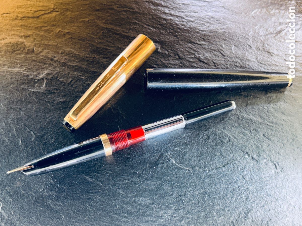 Plumas estilogr&aacute;ficas antiguas: PLUMA ESTILOGRAFICA S&Uacute;PER T MODELO 166 - Foto 7
