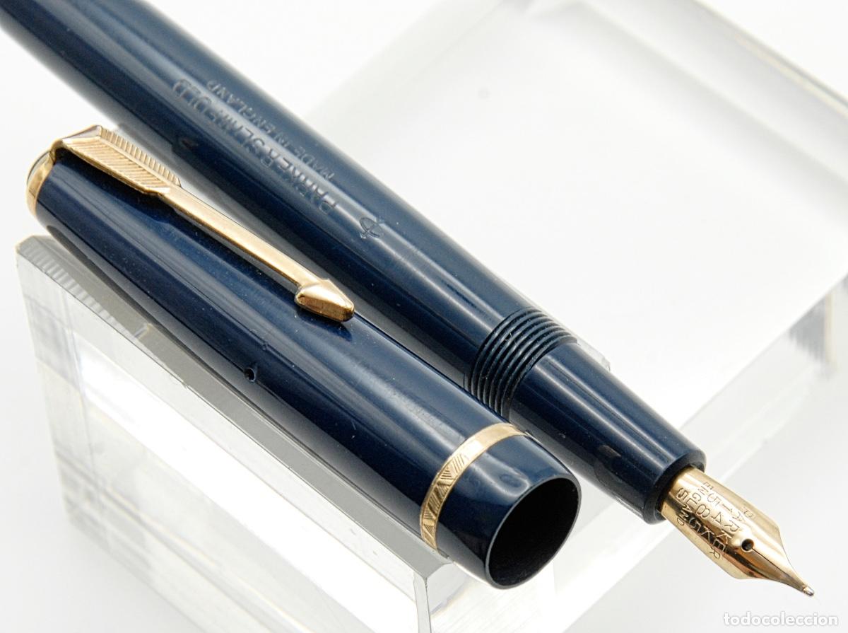 Plumas estilogr&aacute;ficas antiguas: PARKER SLIMFOLD SET PEN & PENCIL c1962 -Ref: M15 - - Foto 7