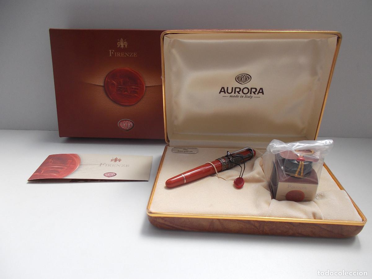 Plumas estilogr&aacute;ficas antiguas: Estilogr&aacute;fica Aurora Firenze 800-AF