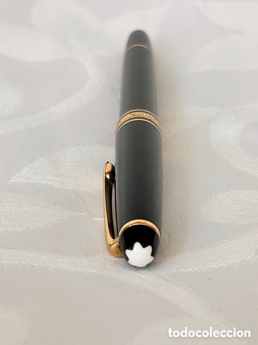 Plumas estilogr&aacute;ficas antiguas: Pluma estilogr&aacute;fica Montblanc Meisterstuck