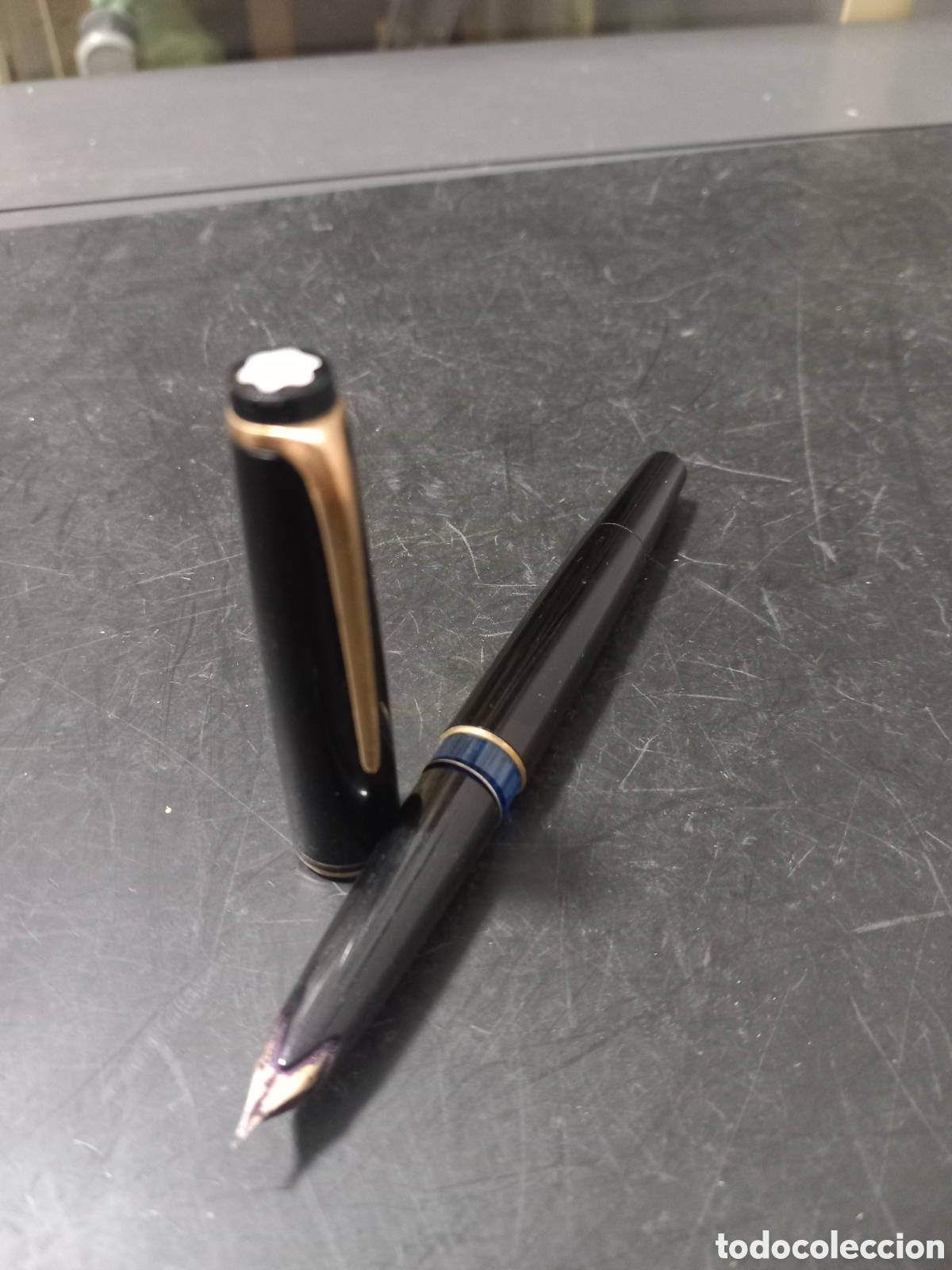 Plumas estilogr&aacute;ficas antiguas: ANTIGUA PLUMA ESTILOGRAFICA MONTBLANC 22 ORIGINAL