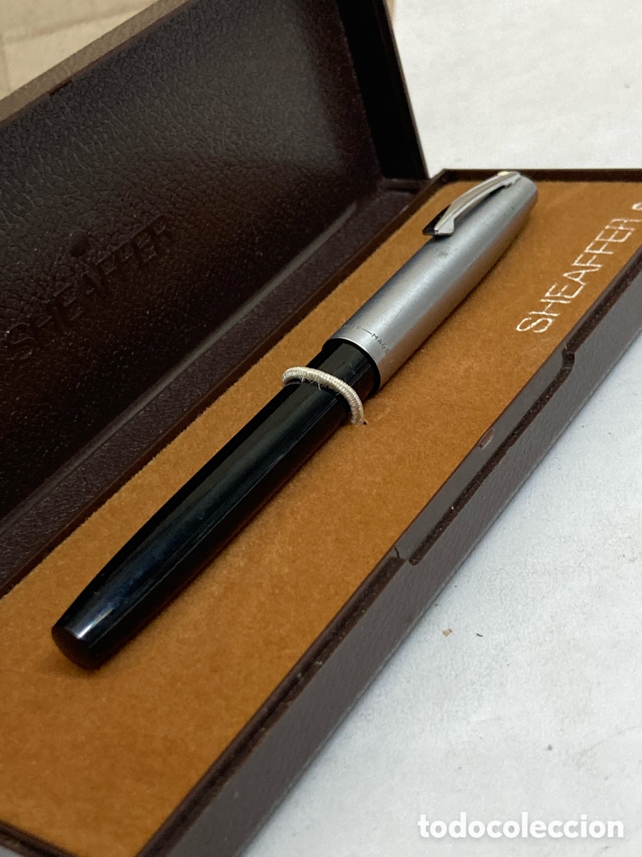 Plumas estilogr&aacute;ficas antiguas: Plumas Sheaffer cuerpo celuloide