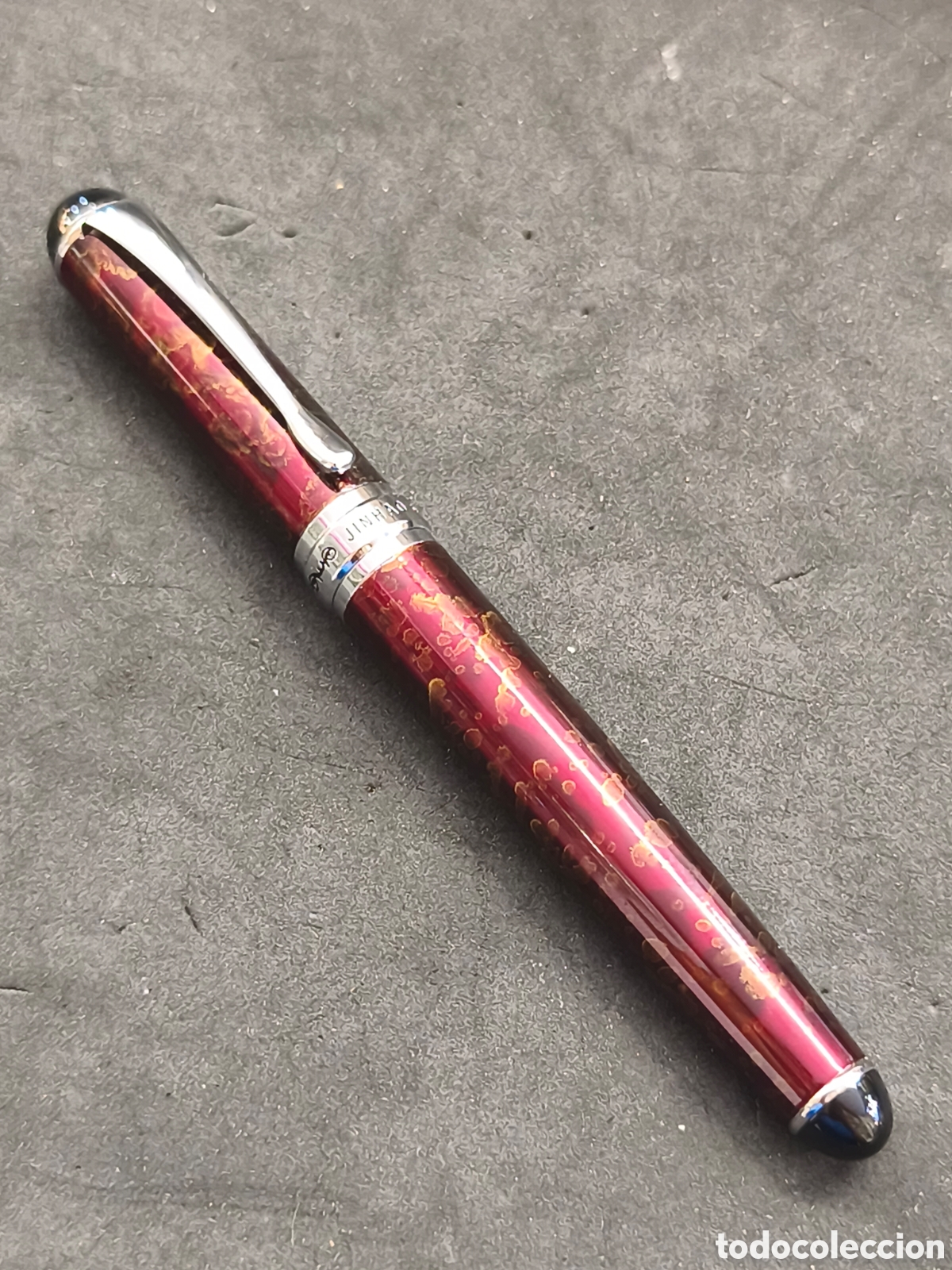 Plumas estilogr&aacute;ficas antiguas: Pluma Jinhao X750 plum&iacute;n 18kGP