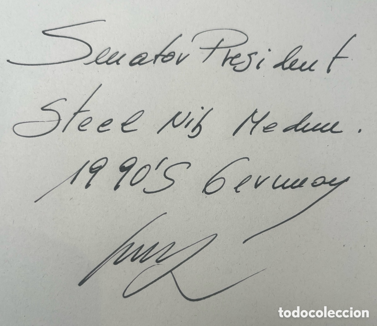 Plumas estilogr&aacute;ficas antiguas: Senator President 1990&rsquo;S Germany - Foto 8