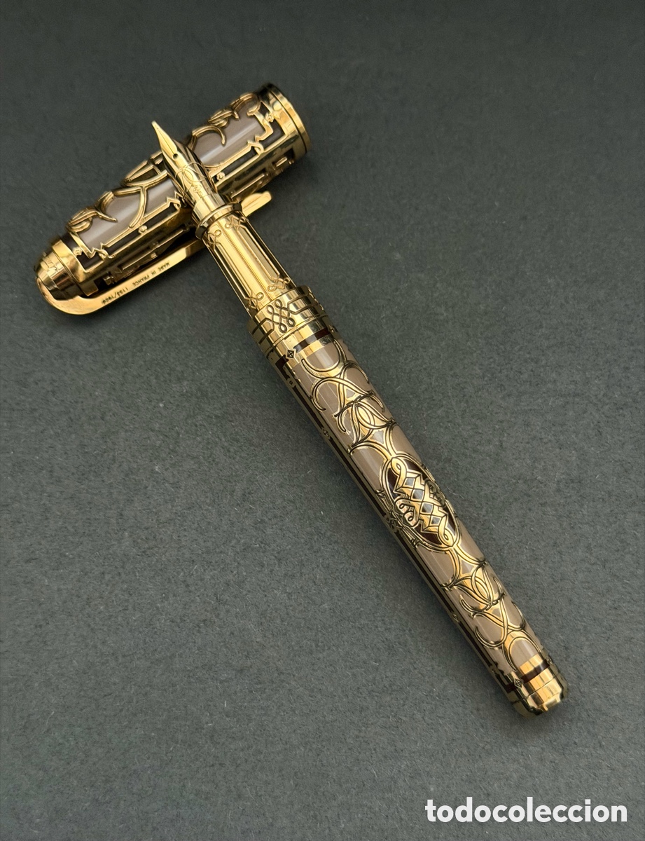 Plumas estilogr&aacute;ficas antiguas: S.T. Dupont New York 5th Avenue Limited Edition 18k M
