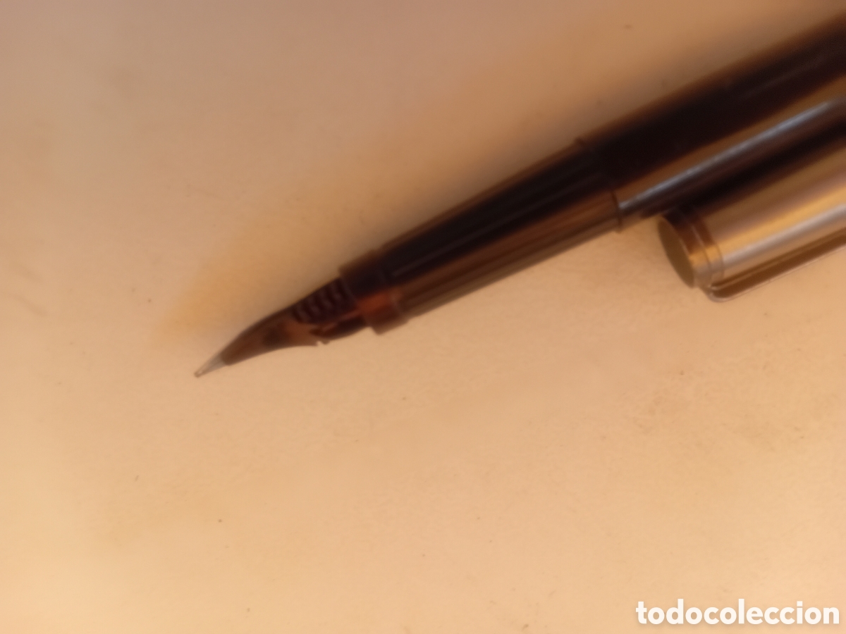 Plumas estilogr&aacute;ficas antiguas: PLUMA ESTILOGRAFICA INOXCRON - Foto 7