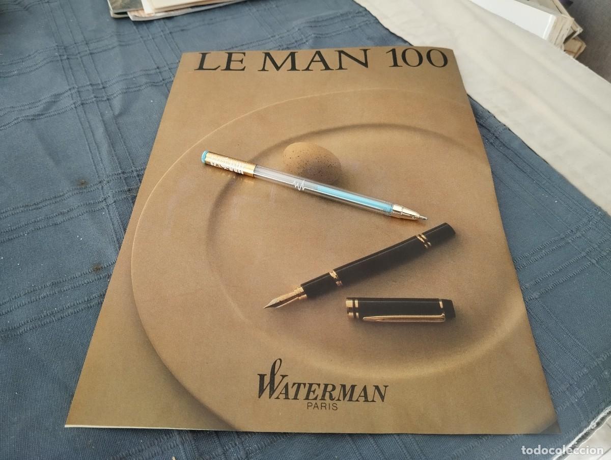 Plumas estilogr&aacute;ficas antiguas: WATERMAN PLUMA ESTILOGR&Aacute;FICA ANUNCIO PUBLICIDAD REVISTA 1988 BONITO PARA ENMARCAR