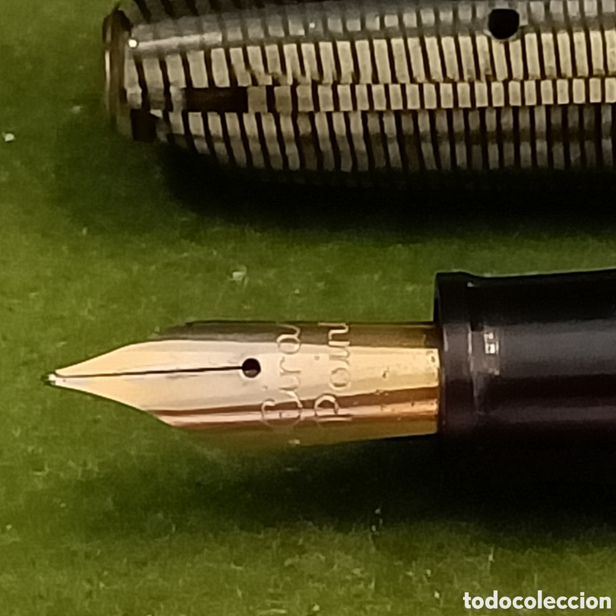 Plumas estilogr&aacute;ficas antiguas: Pluma estilogr&aacute;fica de la marca REGIA SUPER. - Foto 6